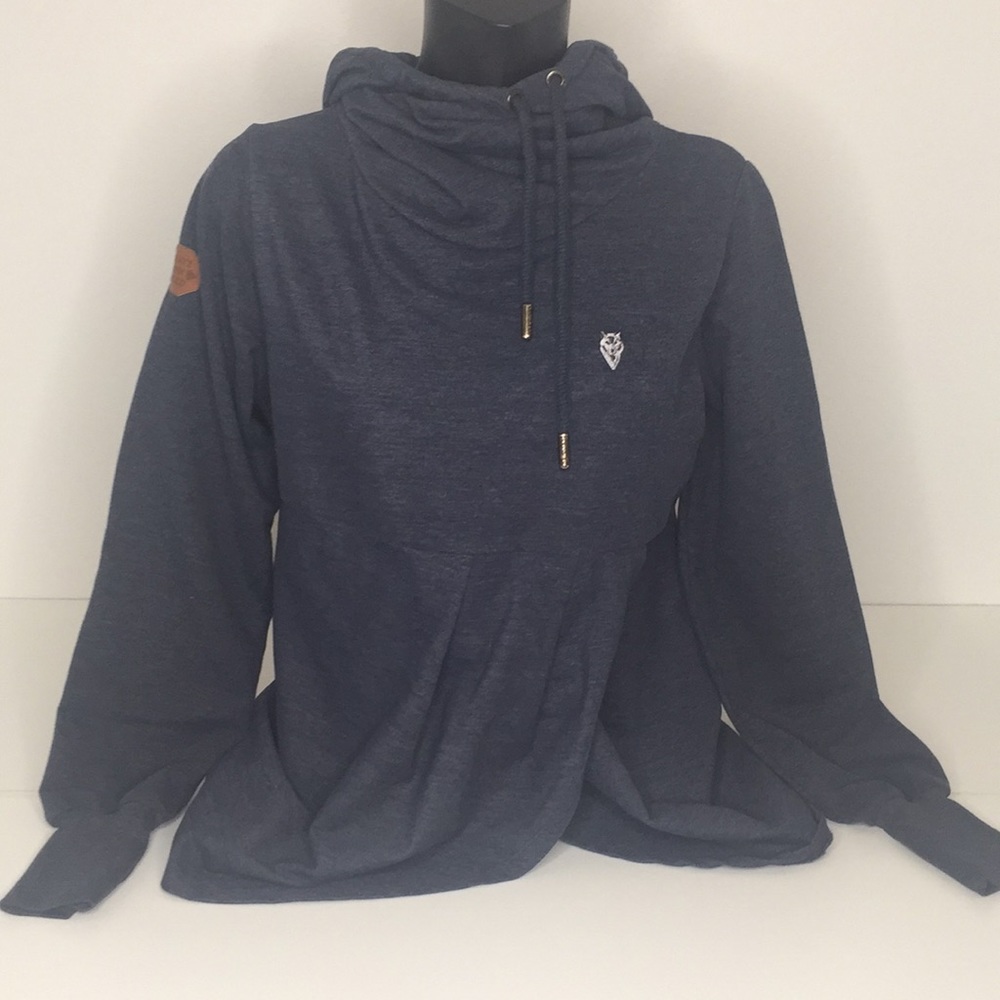 Naketano Women’s Gray Sweatshirt